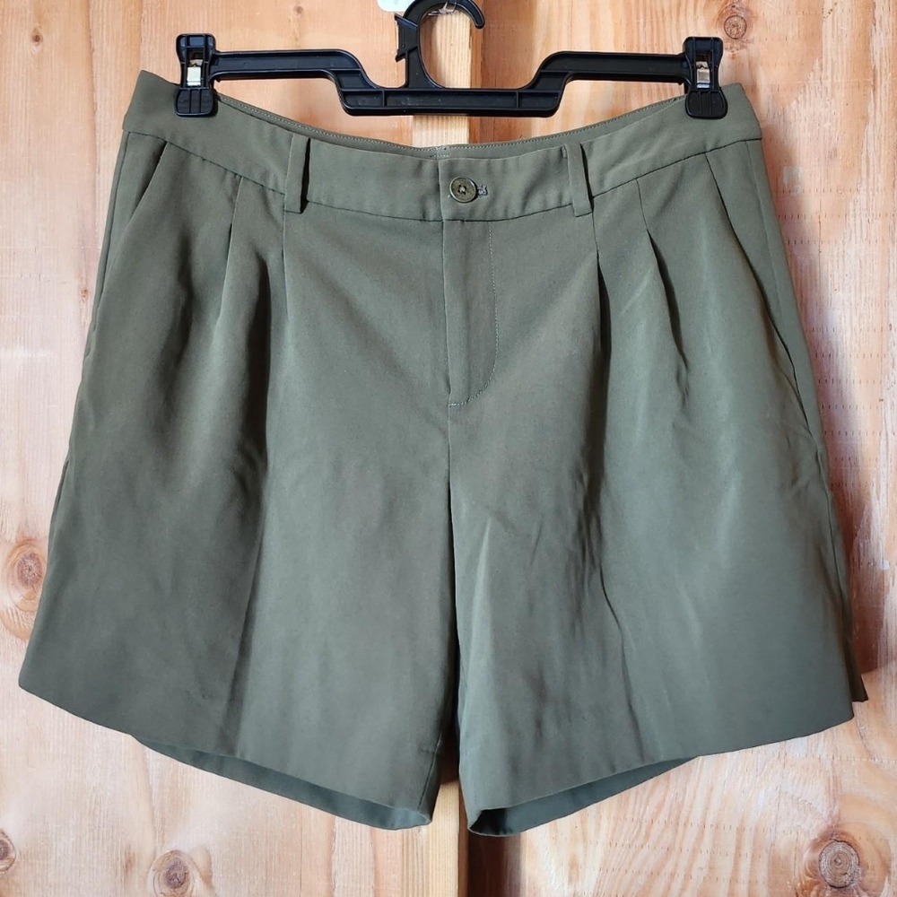 Olive Green Women's Shorts "BUY1 GET1 FREE"